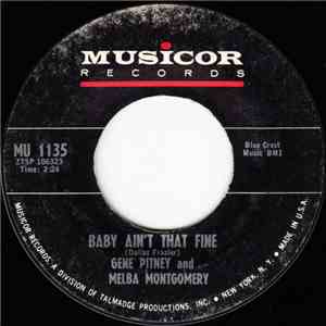 Gene Pitney And Melba Montgomery - Baby Ain't That Fine flac download
