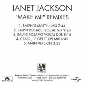 Janet Jackson - Make Me (Remixes) flac download