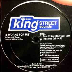 Sabrynaah Pope - It Works For Me flac download