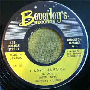 Jackie Opel - I Love Jamaica / Worrel's Captaincy - 1963 flac download