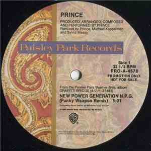 Prince - New Power Generation N.P.G. flac download